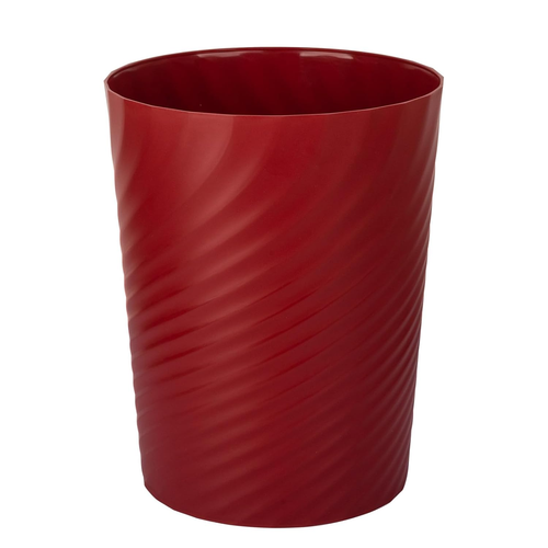Plastic Small Trash Can Wastebasket, Garbage Container Basket for Bathrooms, Lau