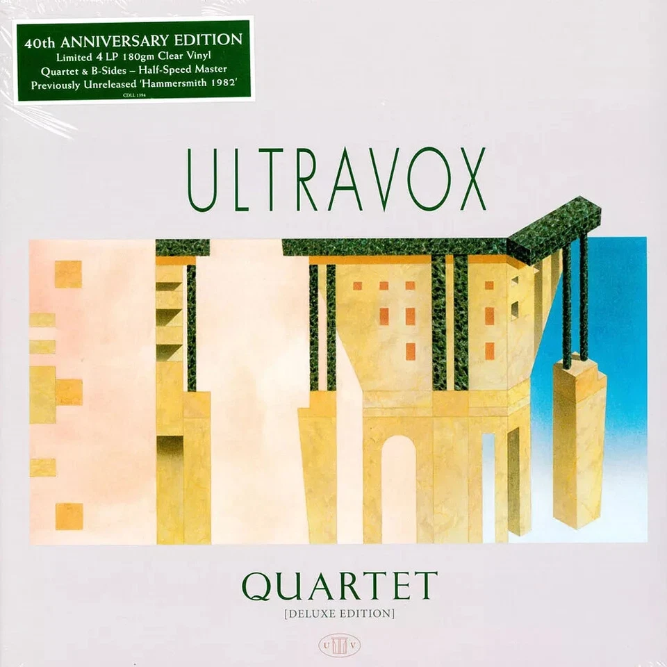 ULTRAVOX LP x 4 Quartet CLEAR VINYL Half-Speed Remastered BOX SET New SEALED - Image 2 of 4