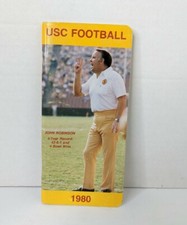 Vintage USC Football Media Press Guide University Of Southern California 1980