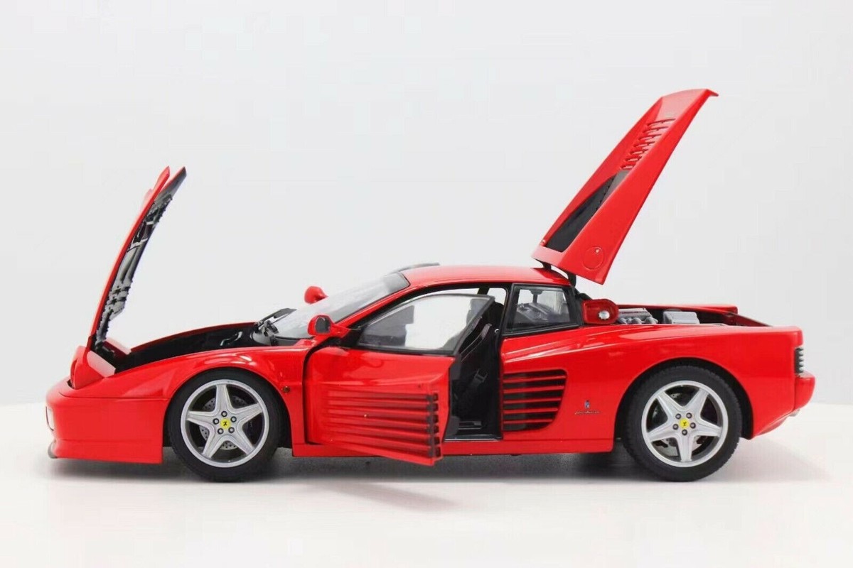 FERRARI 512 TR RED 1:18 by KYOSHO BRAND NEW 1ST RELEASE NEVER