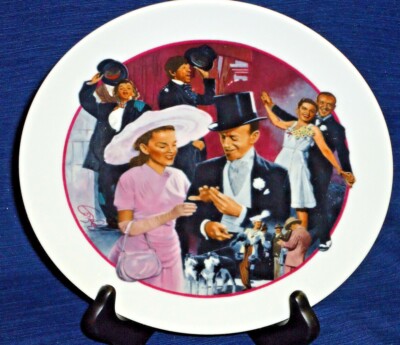 JUDY GARLAND EASTER PARADE 8'' AVON Images Of Hollywood collector's Plate  