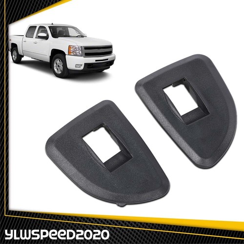 Fit For 09-13 Chevy Silverado Sierra Ext Cab LH & RH Rear Window Switch Bezels - Picture 2 of 9