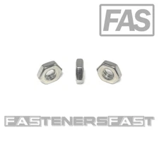 (100) 10-24 Stainless Steel Machine Screw Hex Nuts  (100 Pieces) Free Shipping