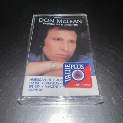 American Pie & Other Hits by Don McLean (Cassette, Apr-1994, EMI-Capitol Special