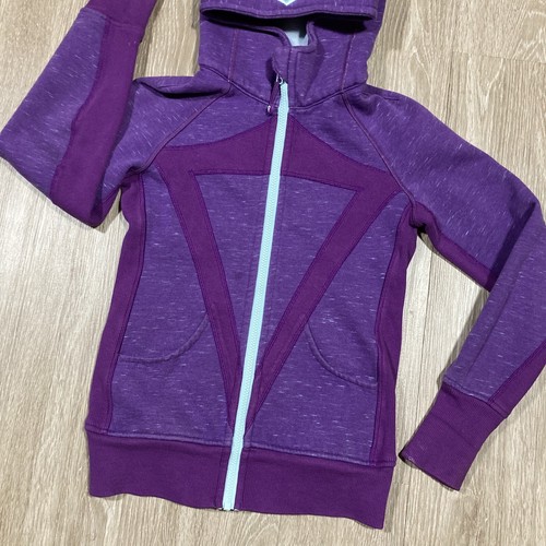 Ivivva Jacket 12 Girls Lululemon Active-wear Windbreaker Zip Up Coat - Picture 2 of 11