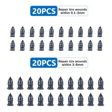 40 x Reifen Reparatur Schrauben Set KFZ Pannenset Auto Vakuum Reparatur Nägel DE