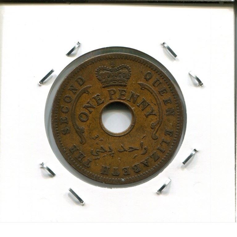 1 PENNY 1959 NIGERIA Coin #AN695U | eBay