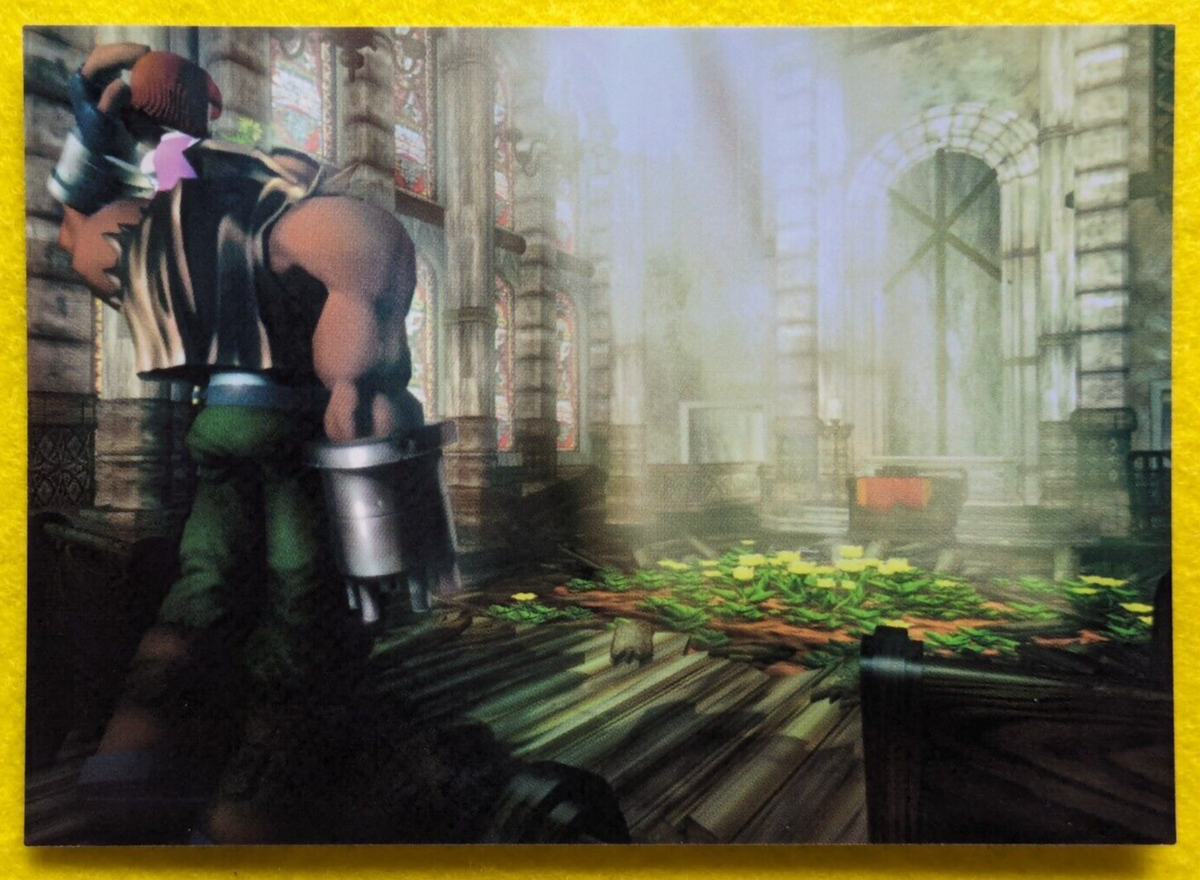 FINAL FANTASY 7 KEY VISUAL4 SQUARE ENIX 1-013 TETSUYA NOMURA