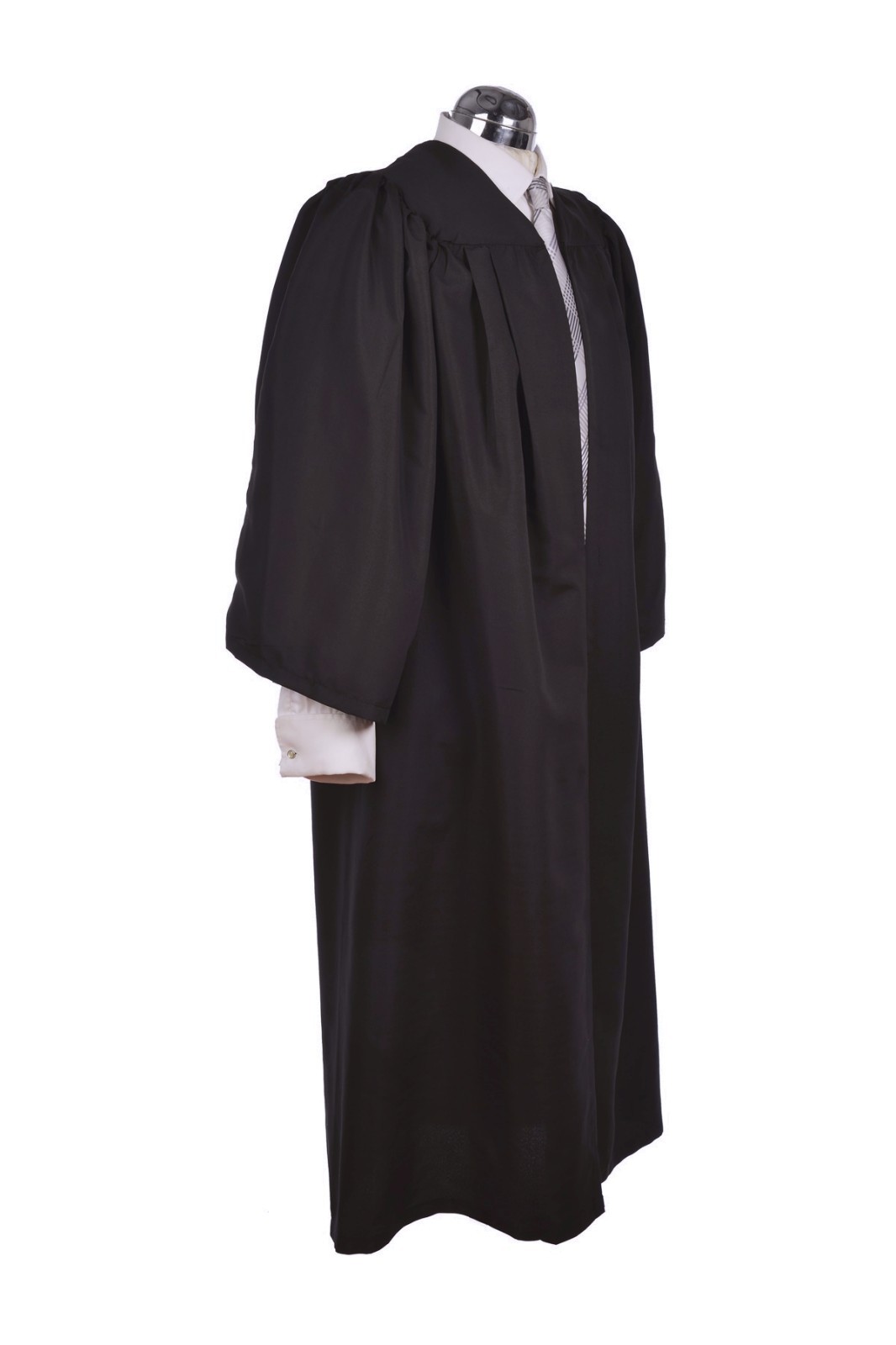 Ofmcap Robe Design Adult Graduation Gown and Hat Set Black Mortarboard University Bachelor ...