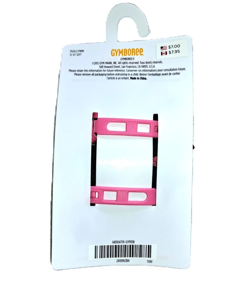 Girls GYMBOREE navy blue dark pink curly loop barrettes NWT ribbon bows 2012 - Image 2 of 2