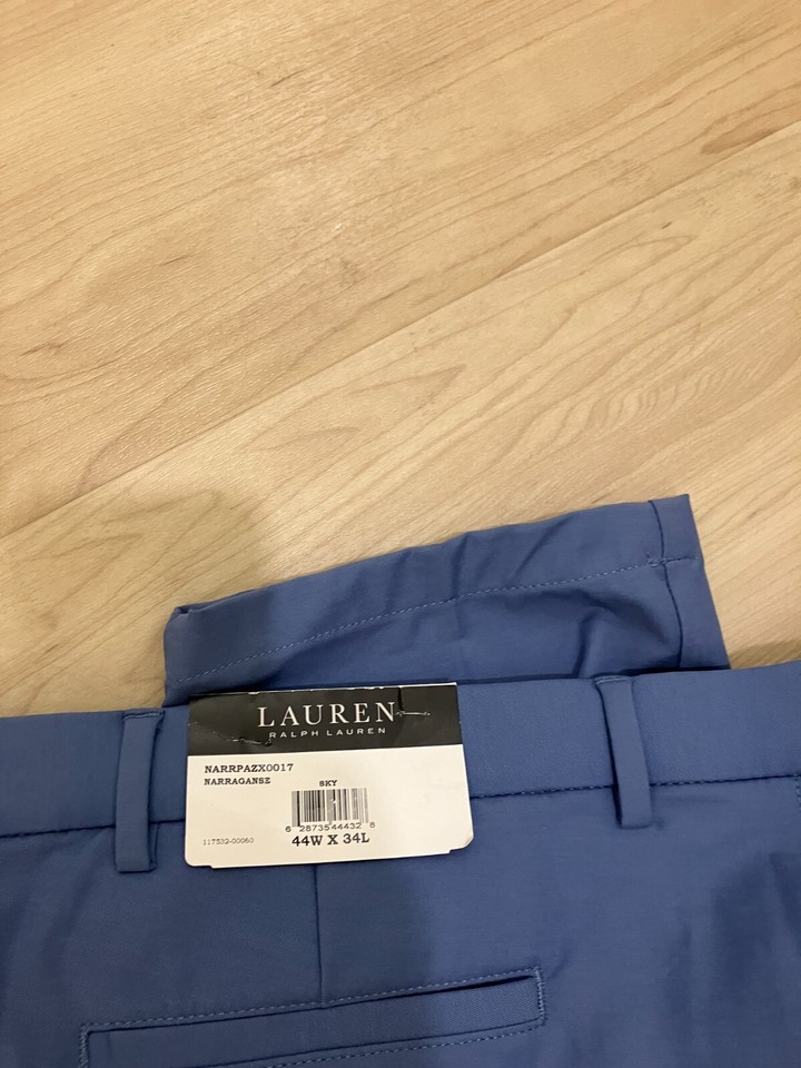 Lauren Ralph Lauren narraganse men's long dress pants 44 W x 34 L 44x34
