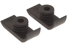 Drive Medical Walker Ski Glides, Black, 1 Pair
