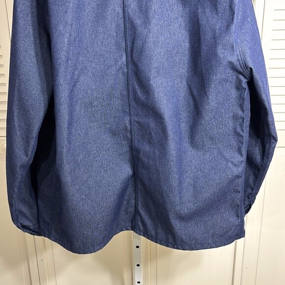 LE LABOUREUR Work Jacket in Indigo Denim Fabric Polyester