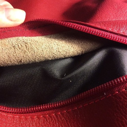 New Colombia Leather Bag , Unbranded, red - Picture 2 of 5
