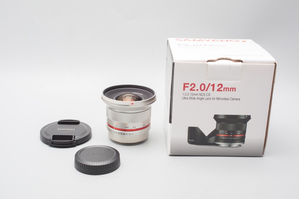 Samyang 12mm NCS CS X Lens For Fujifilm X Mount