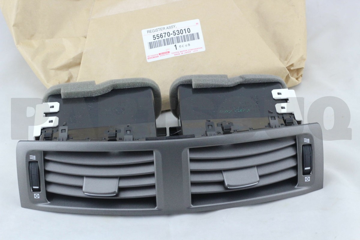 5567053010 Genuine Toyota REGISTER ASSY, INSTRUMENT PANEL 5567053010 Genuine Toyota REGISTER ASSY, INSTRUMENT PANEL