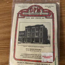 Design Preservation Models 51500 N Scale Reed Books Kit
