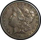 1891-S Morgan Dollar AU
