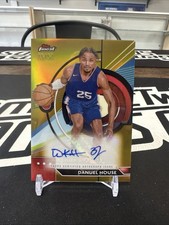 2023-24 Topps Finest #FA-DH Danuel House Jr. Autograph Auto Gold #/50 SP
