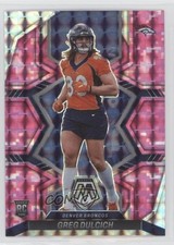 2022 Panini Mosaic Rookies Pink Camo Mosaic Prizm Greg Dulcich #359 uk2