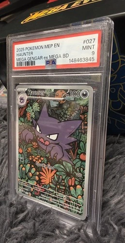 Haunter #27 Promo PSA 9 Mega Evolutions Black Star ⭐️PROMO⭐️