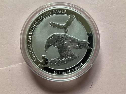 2017 2018 2019 Australian Wedge Tailed Eagle 1 Unze Stempelglanz 3 Münzen Lot in sehr gutem Zustand - Bild 4 von 5