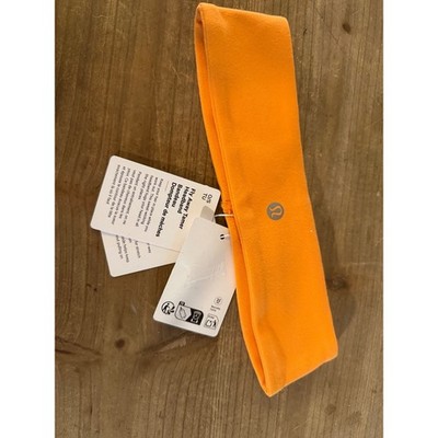 Lululemon Fly Away Tamer Headband Tiger Orange Luon Athletic Hair Band LW9GBVS