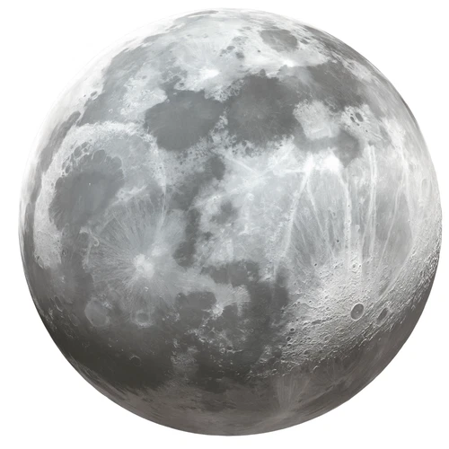 Moon Planet Solar System Self Adhesive Sticker