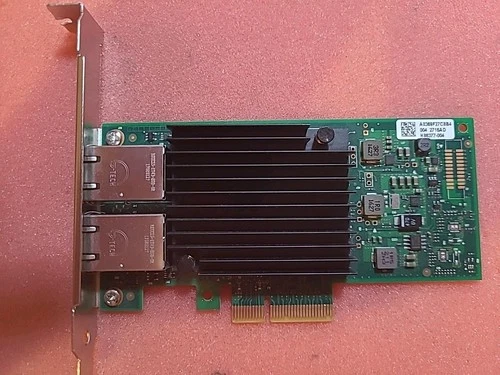 Intel / Dell x550-T2 Dual Port 10GbE RJ45 Full Height Network Card - 4V7G2