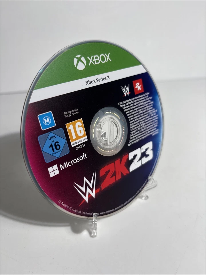 WWE 2K23 (Microsoft Xbox Series X, 2023) FREE POSTAGE (read description), photo 2 of 3