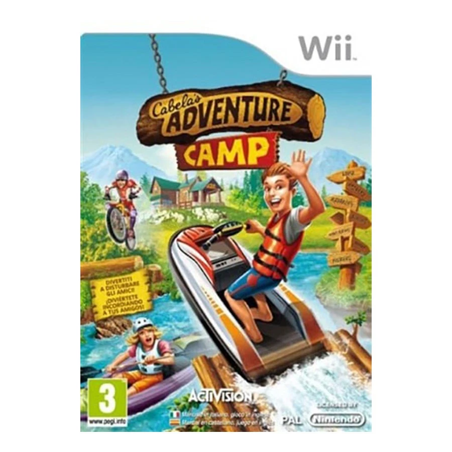 Cabela's Adventure Camp | Nintendo Wii | PAL España ES | Completo
