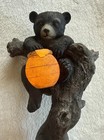 Black BearHanging In Tree Statue W/ Pot Of Honey  Lights Up ,Solar & Battery — photo 5