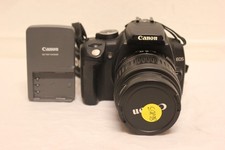 Canon Eos Rebel XT 8 MP Digital SLR Camera EF-S 18-55mm Battery Charger E5