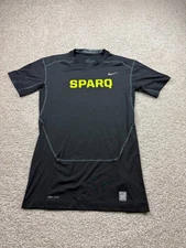 Nike Pro Combat Compression Shirt Mens XL Black SPARQ Dri-Fit Gym Workout
