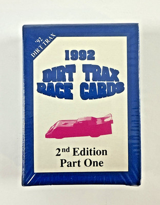 1992 Dirt Trax Race Cards 2nd Edition Part One SEALED VRP Free