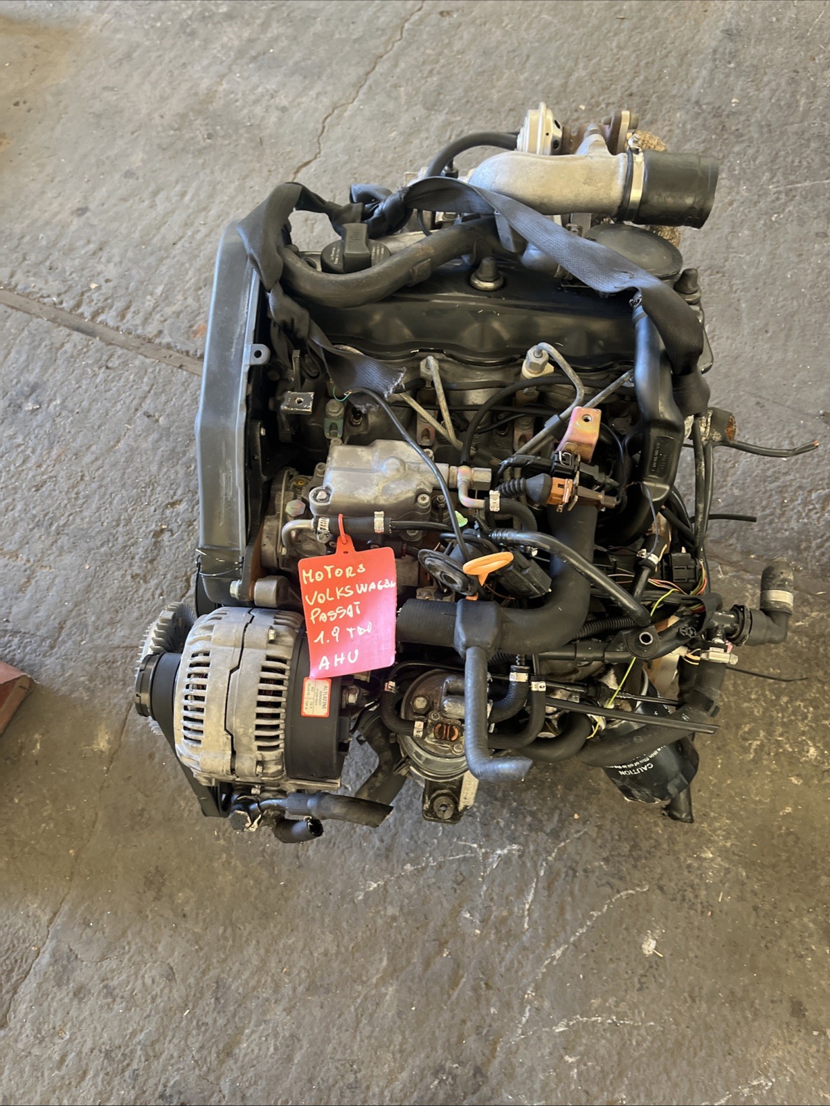 AHU MOTORE VOLKSWAGEN PASSAT 1.9 TDI 2000 COMPLETO