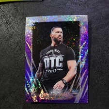 WWE Roman Reigns Topps Chrome Purple Refractor #21/75 buy back