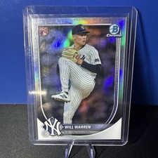 2025 Bowman Chrome - Will Warren #79 Sp Rookie Red Rc Variation (RC)