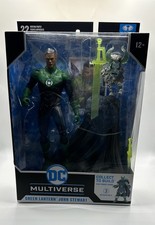 JOHN STEWART DC MULTIVERSE MCFARLANE GREEN LANTERN BUILD A FIGURE FROST KING NEW
