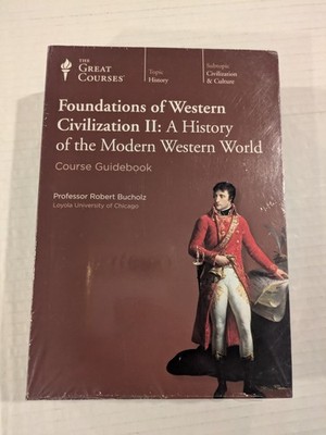 Foundations of Western Civilization II Great Course DVD , Book ( Case Cracked) 
