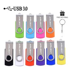 Rotatable Colorful USB 2.0 Flash Drive 4G to 128GB Creative Memory Stick Storage
