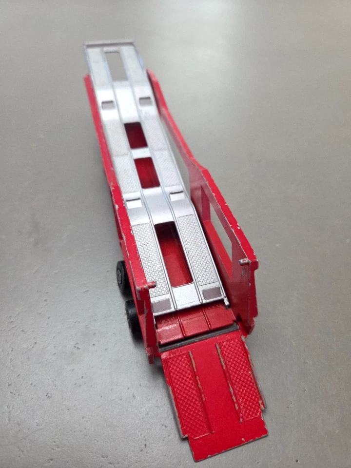 Vintage Matchbox Superking K-10 Auto Car Transporter Trailer 1976 LESNEY England - Image 3 of 4