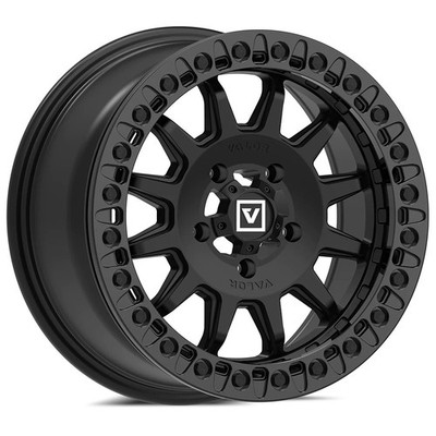 15x7 Valor Offroad V09 Satin Black UTV BEADLOCK Wheel 5x4.5 (40mm)
