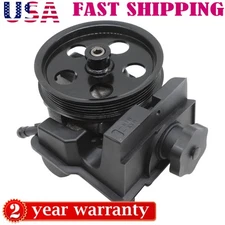 For Ford Focus 2006-2011 S Sedan 4-Door 2L Power Steering Pump with Pulley
