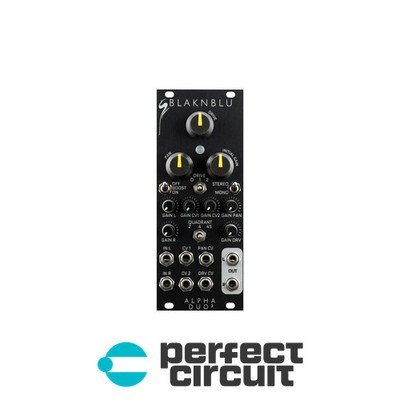 Blaknblu Alpha Duo Mk II Stereo VCA + Ring Mod EURORACK NEW PERFECT CIRCUIT