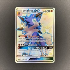 Pokémon TCG Lycanroc GX SV67/SV94 Hidden Fates SV Holo English on eBay