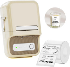 NIIMBOT B21 Label Maker, Thermal Label Printer, Portable Inkless Label Makers fo
