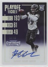 2016 Panini Contenders Playoff Ticket 25/49 Maurice Canady #187 Auto 0e3