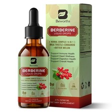 Berberine Liquid Drops 29000mg Ceylon Cinnamon Heart Health  Immune
