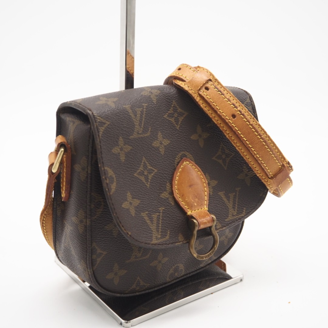 Louis Vuitton Saint-Cloud PM Shoulder Bag M51244 Monogram Brown Women's Auth thumbnail 2